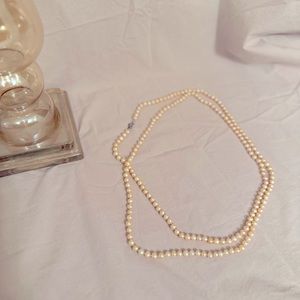 Peach Pearl Necklace